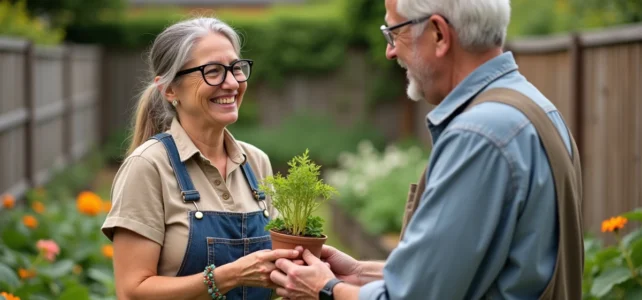 Comment partager ses compétences en jardinage pour aider et créer du lien entre voisins
